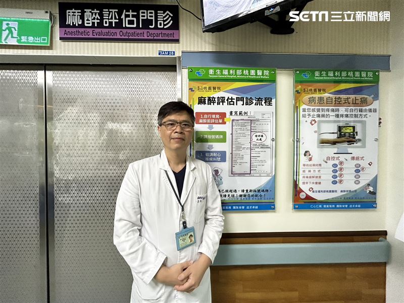 謝瀛洲說，若病患經評估後願接受麻醉，就可進行更進階的檢查與治療。（圖／記者簡浩正攝影）