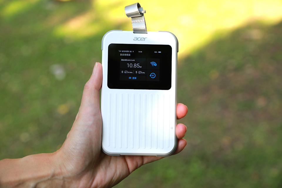 「Acer Connect M6E 5G行動WiFi」支援SIM/eSIM/vSIM三網切換 135國開機即連網