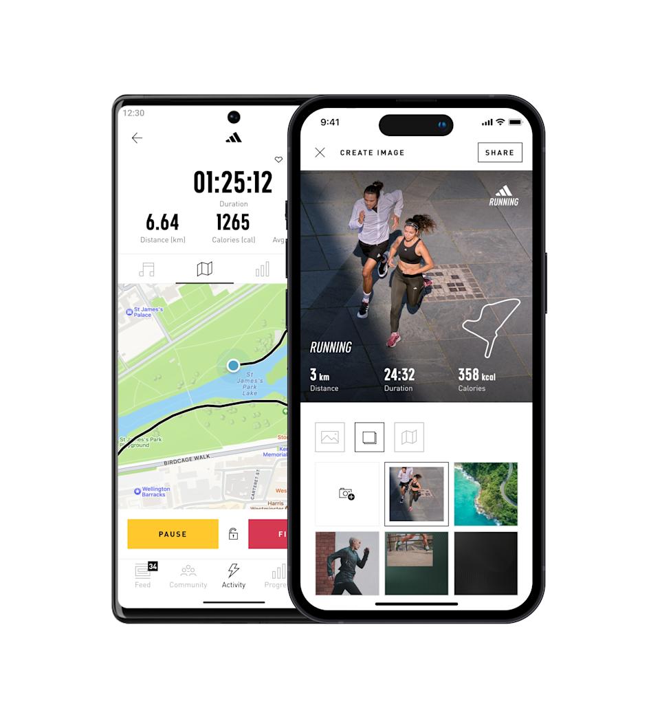 「adidas Running: Run tracker」跑步與多運動的全能記錄器