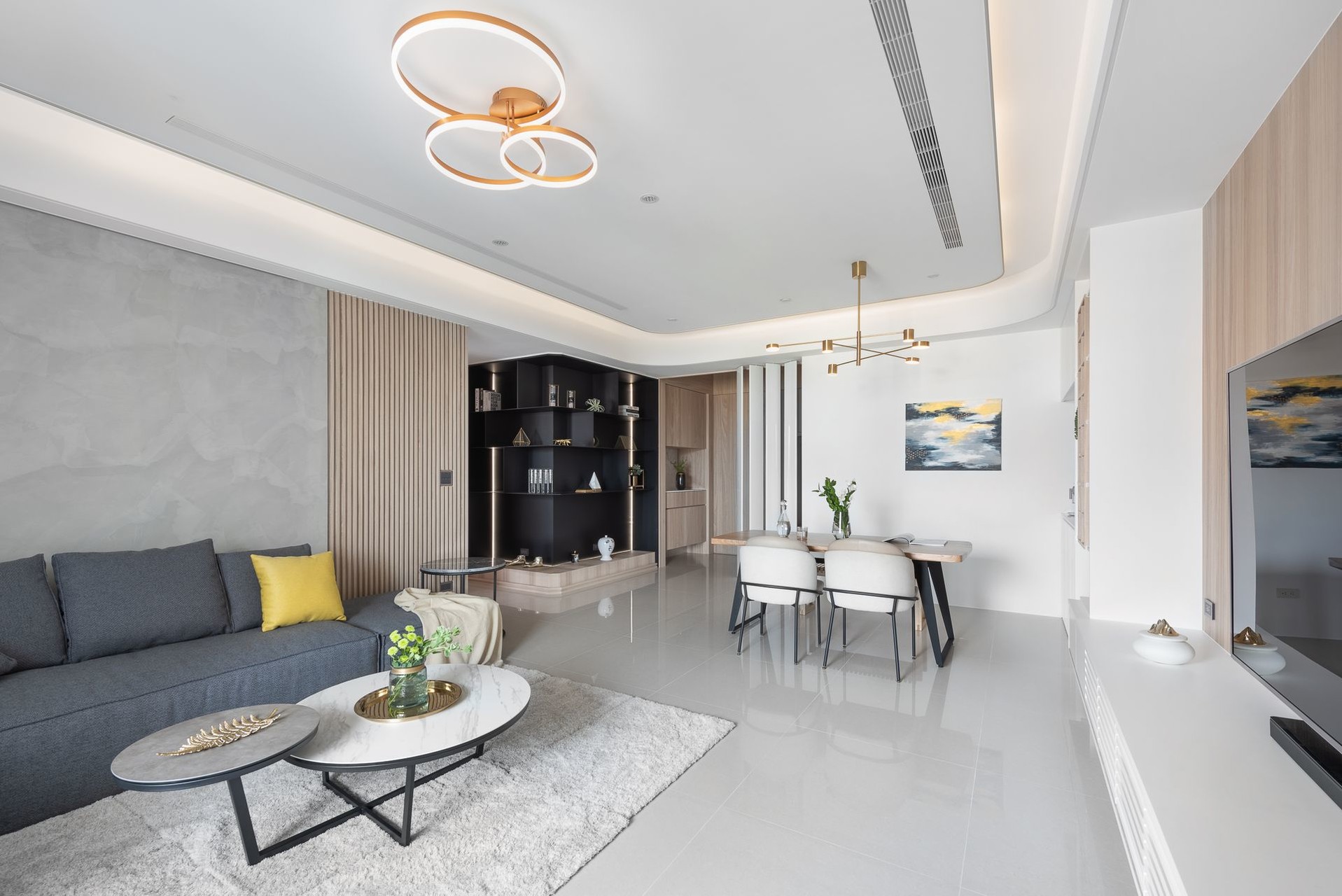 大地色系；住宅；室內設計