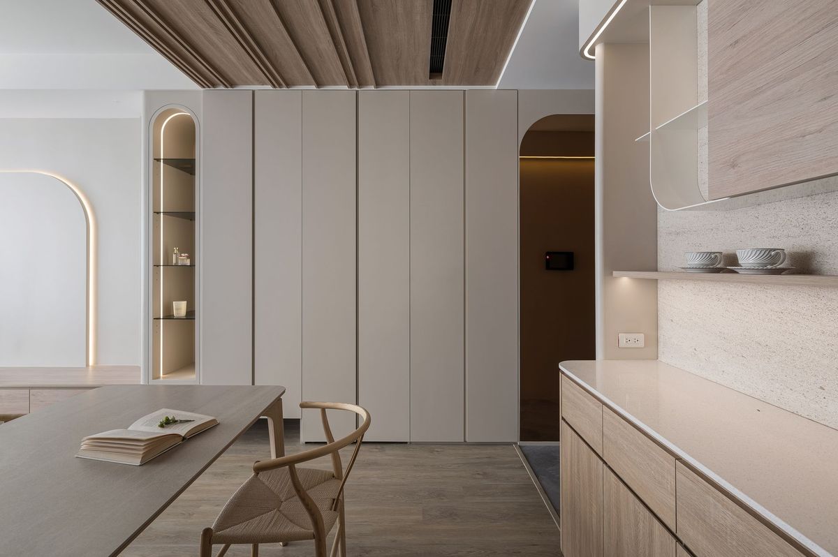 大地色系；住宅；室內設計