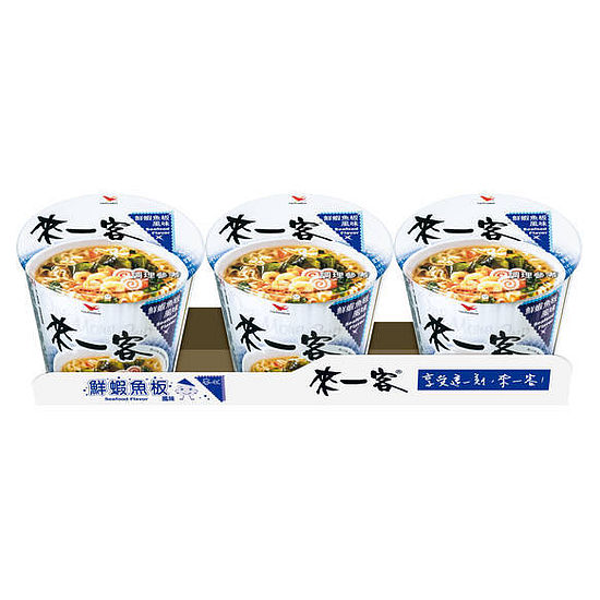 🍜來一客鮮蝦魚板杯麵開箱｜清爽海鮮控必收！宵夜輕食剛剛好