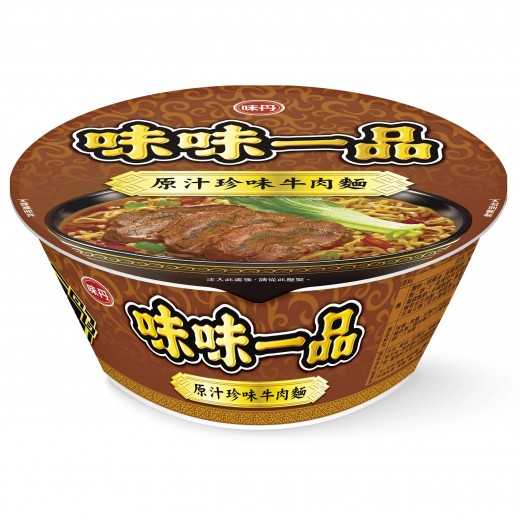 校友會商城開箱｜味味一品原汁珍味牛肉碗麵 185g×2｜百元有找超划算宵夜神物