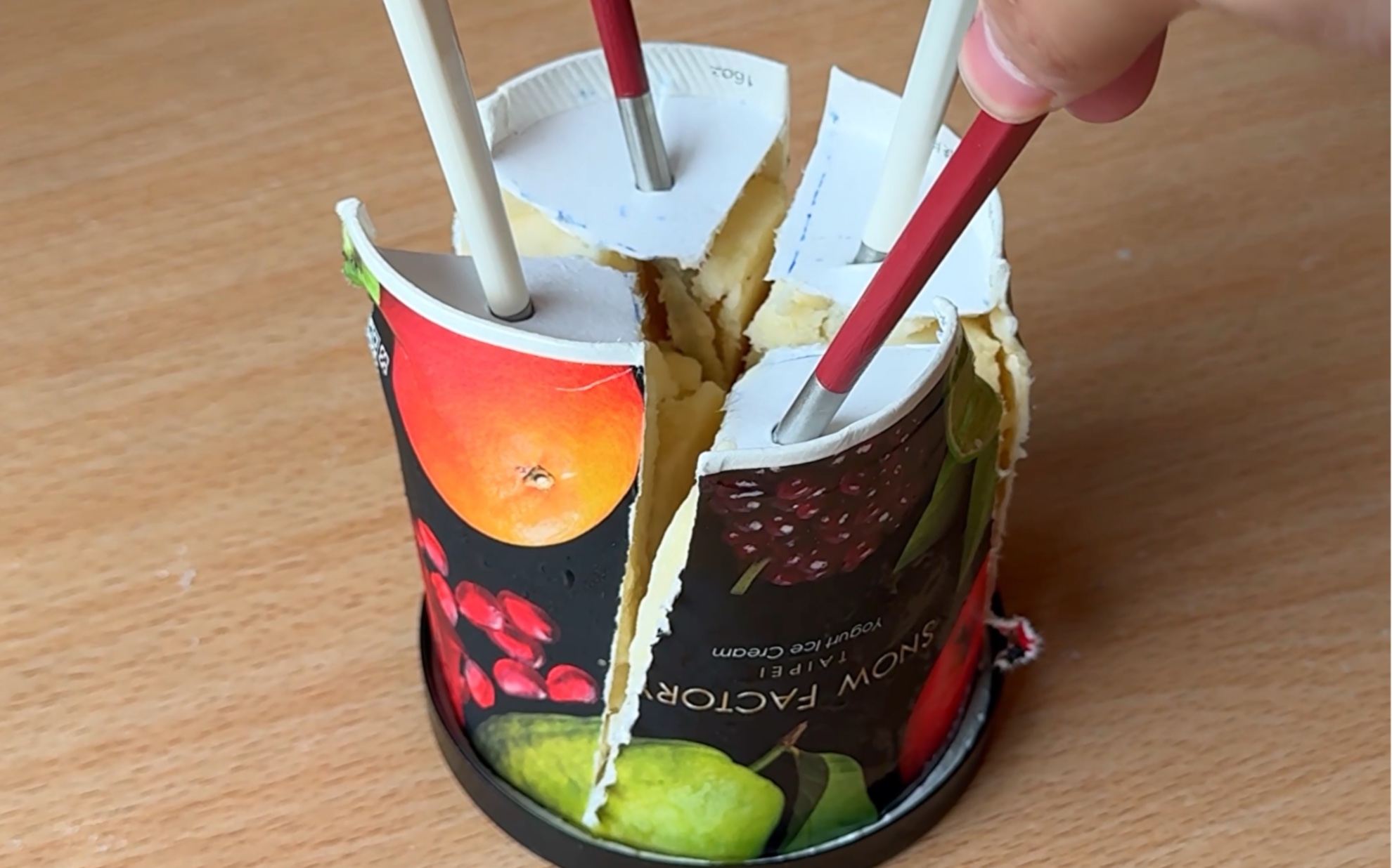 韓國冰淇淋吃法？阿翔吃貨日記