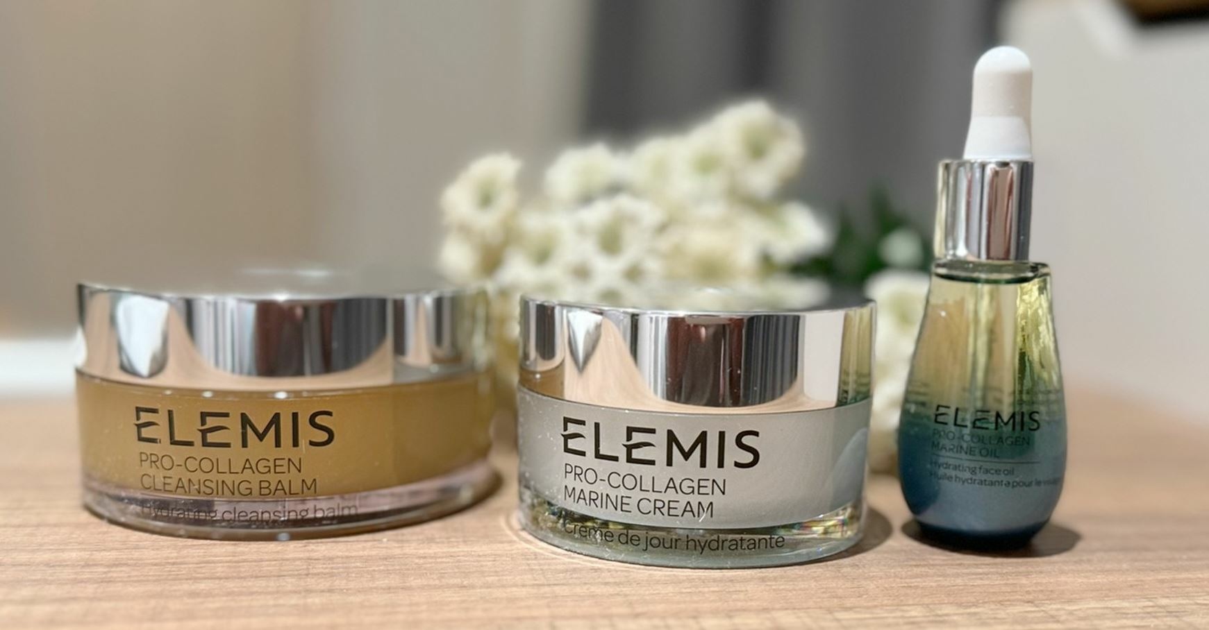 抗老保養天花板｜ELEMIS 海洋膠原修護三部曲開箱，乾肌救星洗護養一步到位