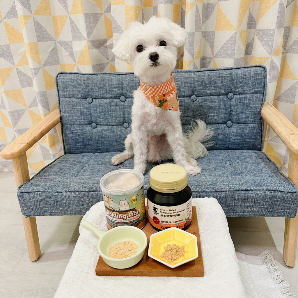 【毛孩保健開箱】BRIMOON耀月企業｜鱉蛋爆毛粉＋凍乾營養拌拌粉，讓瑪爾濟斯也能擁有柔順爆毛！