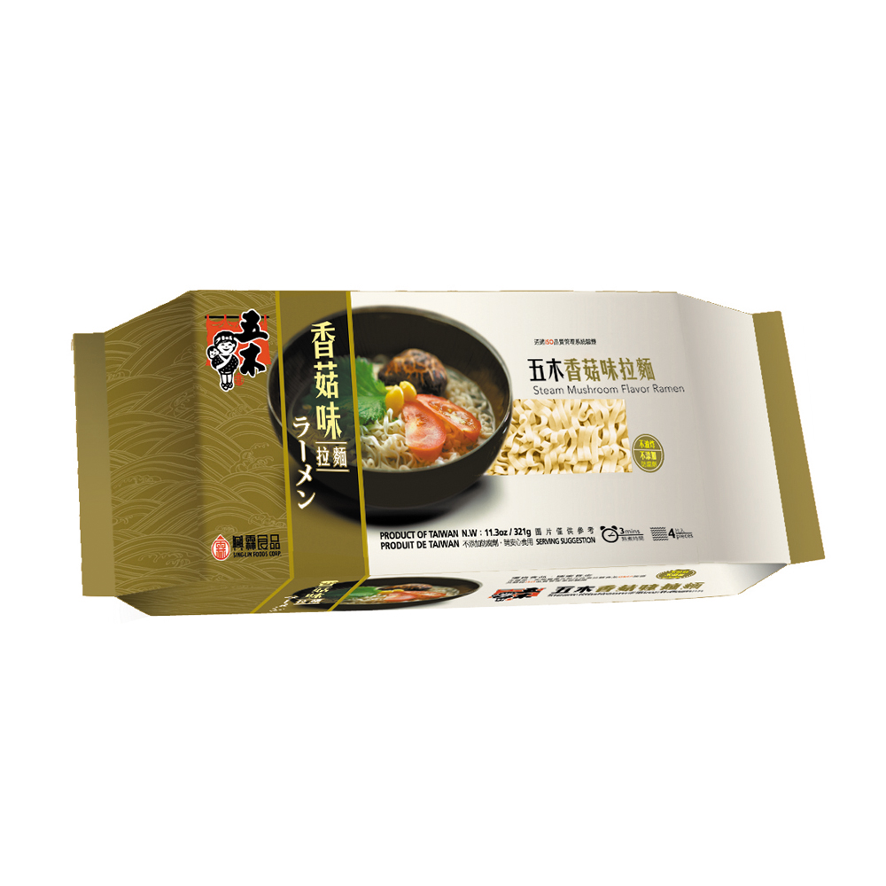 深夜食堂的好夥伴：五木香菇拉麵開箱實測