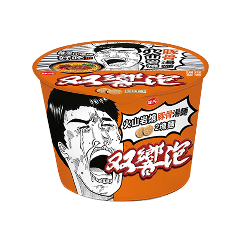 深夜食堂的新歡！「雙響泡岩燒豚骨湯麵」三入組開箱，用銅板價解鎖濃郁日式風味